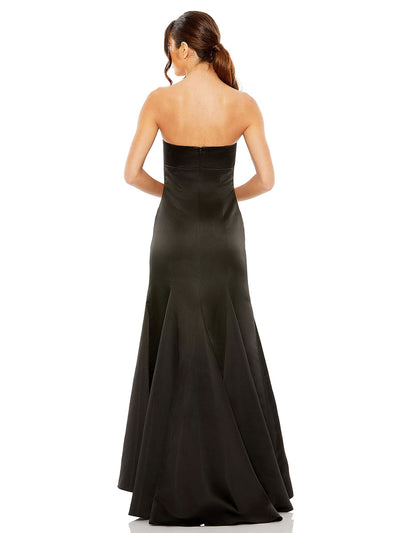 Strapless Bow Mermaid Gown