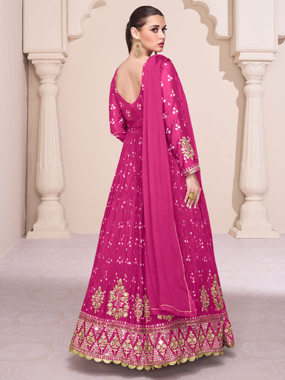 Sarah Silk Embroidery Gown