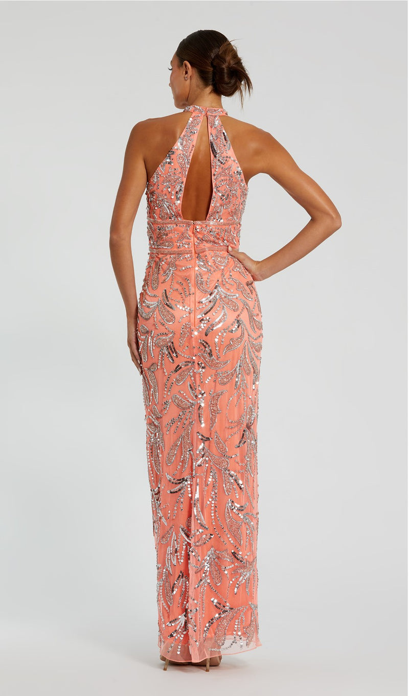 SARA CORAL GOWN